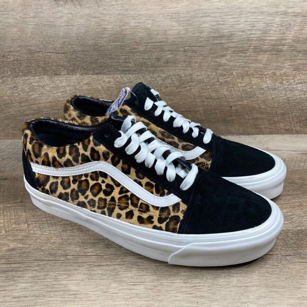 VANS Old Skool 36 Jungle Clash Leopard Anaheim Factory Mens 10 Womens 11.5 NEW